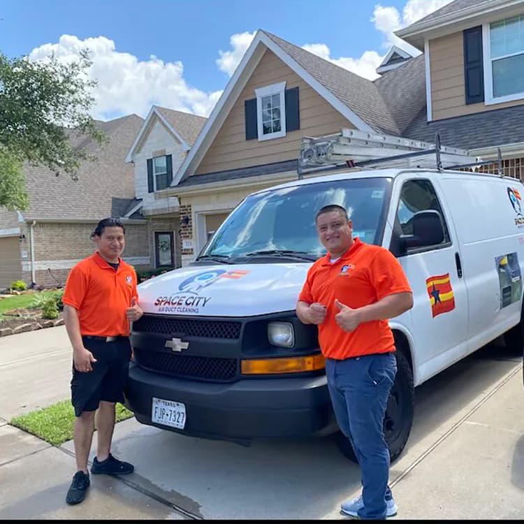 Space City Air Duct Cleaning residential duct cleaning project — Sugar Land, Texas area (6)