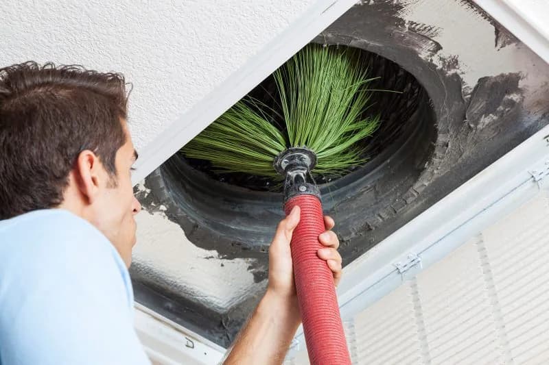 Residential air duct and HVAC cleaning — Space City Air Duct Cleaning, Sugar Land, Texas